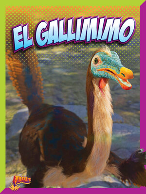 cover image of El gallimimo
